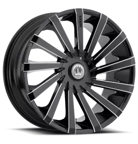 close-up product image of custom LUXXX Alloys LUXXX 13 rim